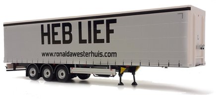 Pacton curtainsider trailer Heb Lief design