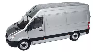 Mercedes-Benz Sprinter ,strieborná