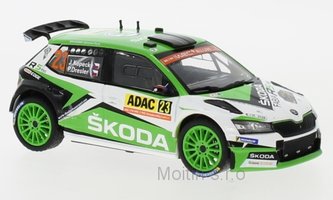 Skoda Fabia R5 EVO, No.23, WRC2, Rallye Nemecko, J.Kopecky/P.Dresler, 2019