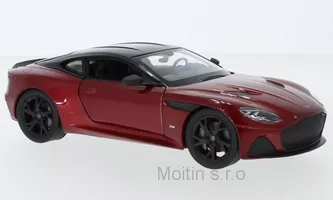Aston Martin DBS Superleggera, metallisch, dunkel rot / schwarz, 2018