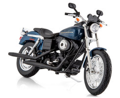 Motorrad Harley Davidson Dyna Super Glide Sport, blau 2003