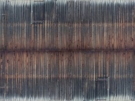 3D Cardboard Sheet “Timber Wall - weathered”