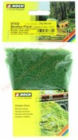 Penové vločky - stredné zelené, jemné, 3 mm - 20 g
