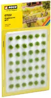 Chumáčik trávy mini-set 42ks "zelené" 6mm
