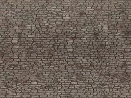 3D structured foil - Quarrystone Wall 28 x 10 cm