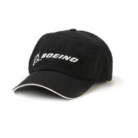 Boeing-Baseballcap, schwarz