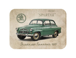 Magnet Škoda 440 "Spartak" (1957) green
