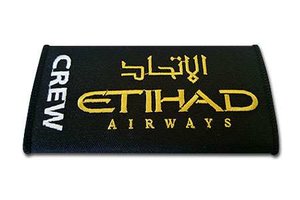Etihad Crew Handle Wrap - čierna