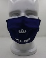 Aviation Face Mask KLM Royal Dutch Airlines square form 