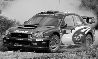 Subaru Impreza WRC, No.1, Rallye WM, Rallye Acropolis - P.Solberg/P.Mills, 2004