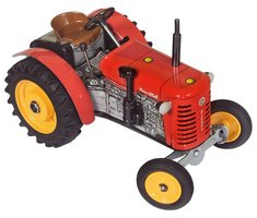 Tractor ZETOR 25A red