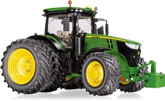 John Deere 7310R with twin tyres