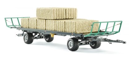 Oehler ZDK 120 B Two-axle hay-bale trailer