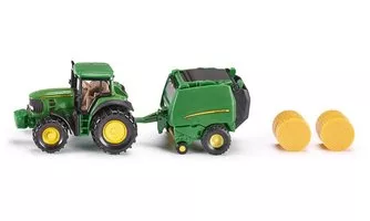 John Deere 7530 s balikovačom 990