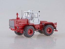 Tractor T-150K white-dark red