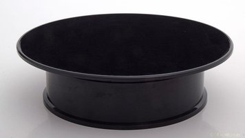 ROTARY DISPLAY 8 INCH 20.3CM APPROX BLACK SURFACE