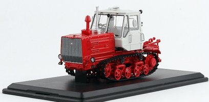 Caterpillar Traktor T-150 rot-weiß