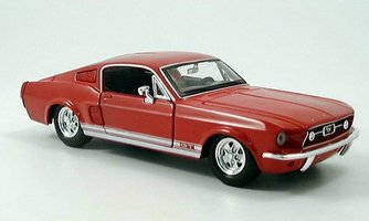 Auto Ford Mustang GT, červené, 1967
