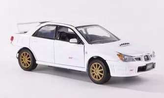 Auto Subaru Impreza WRX STi, biela