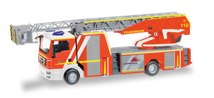 MAN TGM Metz "Feuerwehr Göppingen" s otočným rebríkom 32 XS 