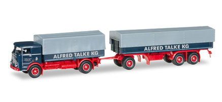 Büssing LU 16 11 with "Alfred Talke" semi-trailer