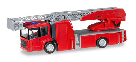 Minikit: Mercedes-Benz Econic Drehleiter LKW, rot