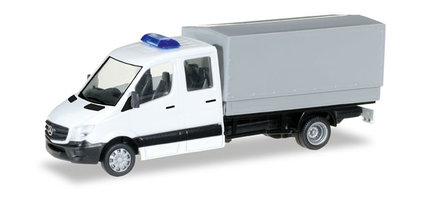 Mercedes-Benz Sprinter double cabin with canvas "German federal army"