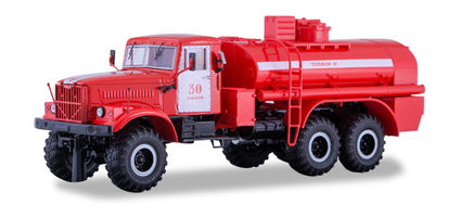 SSM KRAZ-255B1 fire engine tanker,