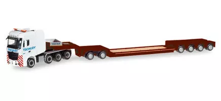 Mercedes-Benz Arocs Bigspace SLT + náves Tschudy AG CH
