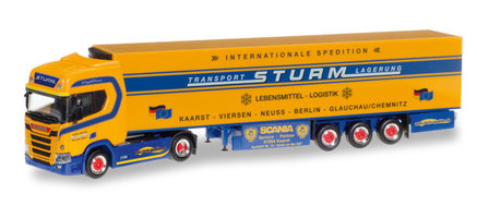 Scania CR 20 HD refrigerated box semitrailer Spedition Sturm