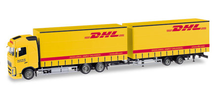 Volvo FH Gl. XL bulk volume trailer DHL