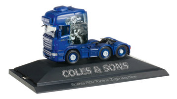 Scania R TL 6x2 ťahač „Coles & Sons customs“ GB