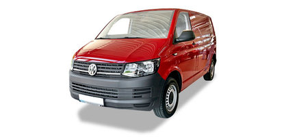 VW T6 Kombi, cherry red