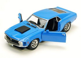 Ford Mustang Boss 4 modrá