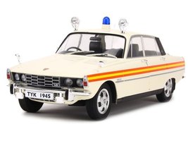 Rover 3500 V8, white, RHD, Metropolitan Police, Police GB 1974