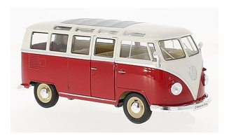 VW T1 Samba, 1963, red/cream