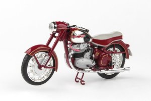 Jawa 500 OHC (1956) Tmavo Červená