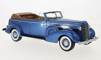 Buick Roadmaster 80-C Four-Door Phaeton, metalická-modrá, 1937