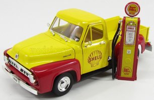 US FORD - F-100 PICKUP SHELL mit Zapfsäule 1953