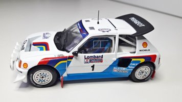 Peugeot 205 T16 E2, No.1, 1000 Lakes Rally, T.Salonen/S.Harjanne, 1986