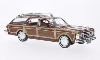 Chrysler Le Baron Town & Country, metallic-brown/wood optics, 1979