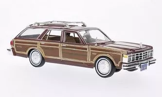 Chrysler Le Baron Town & Country, metallic-brown/wood optics, 1979