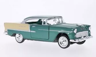 Chevrolet Bel Air, metalická zelená, 1955