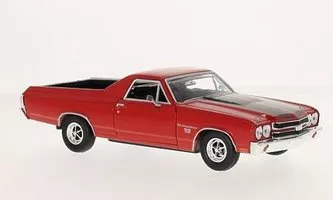 Chevrolet El Camino, red/black, 1970