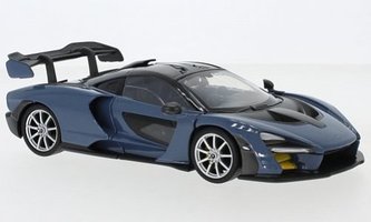 McLaren Senna, metallic-blue