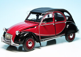 Citroën 2CV6 Charleston, darkred/black