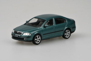 Škoda Octavia II (2004) Zelená Island Metalíza