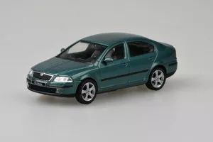 Škoda Octavia II (2004) Zelená Island Metalíza