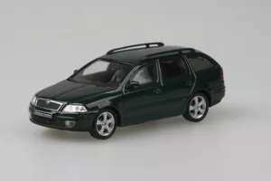Škoda Octavia II Combi (2004) Zelená Natur Metalíza