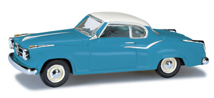 Auto  Borgward Isabella coupé, pastel blue with white roof